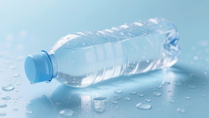 ペットボトルの水