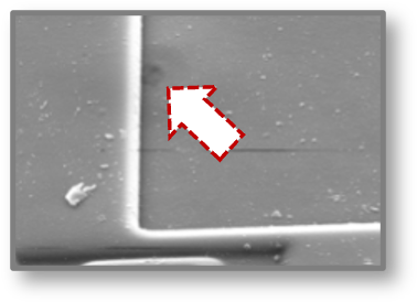 SEMにより異常個所を特定