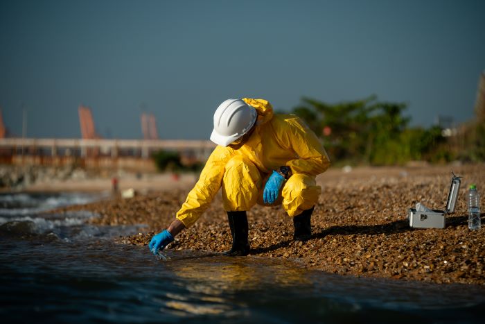 水のサンプリング