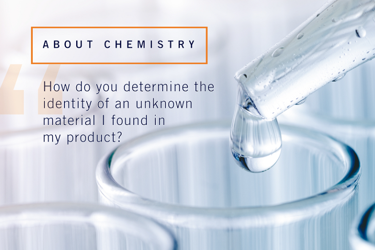 Determining What a Foreign Material Is