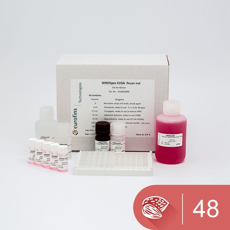 SENSISpec ELISA Pecan nut 48 wells