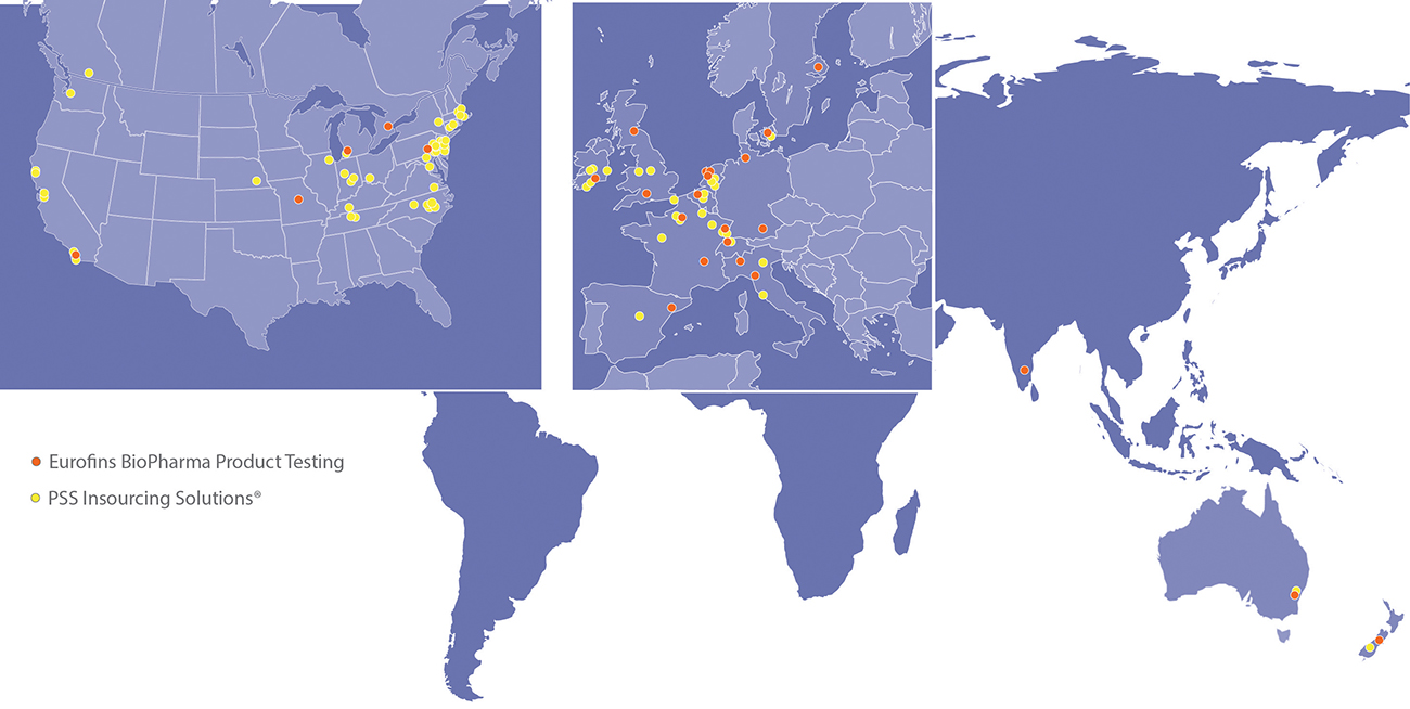PSS Locations Eurofins USA