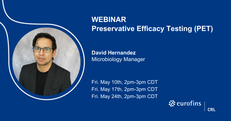 Preservative Efficacy Testing (PET)