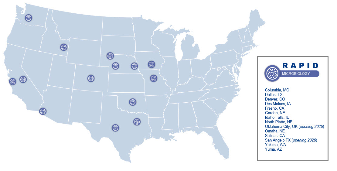 Eurofins Rapid Microbiology Laboratory Locations