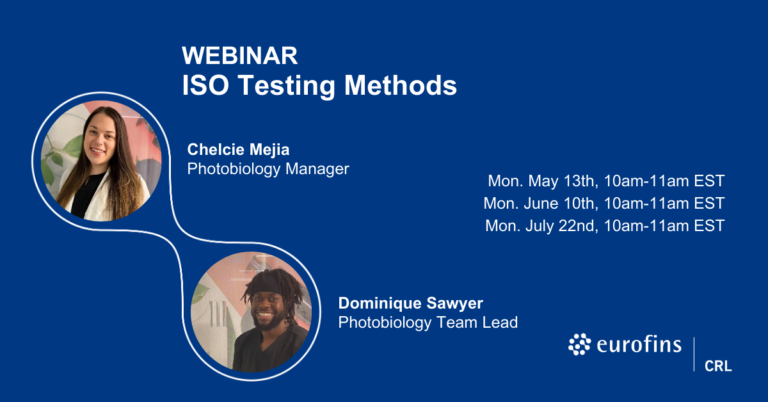 ISO Testing Methods Webinar