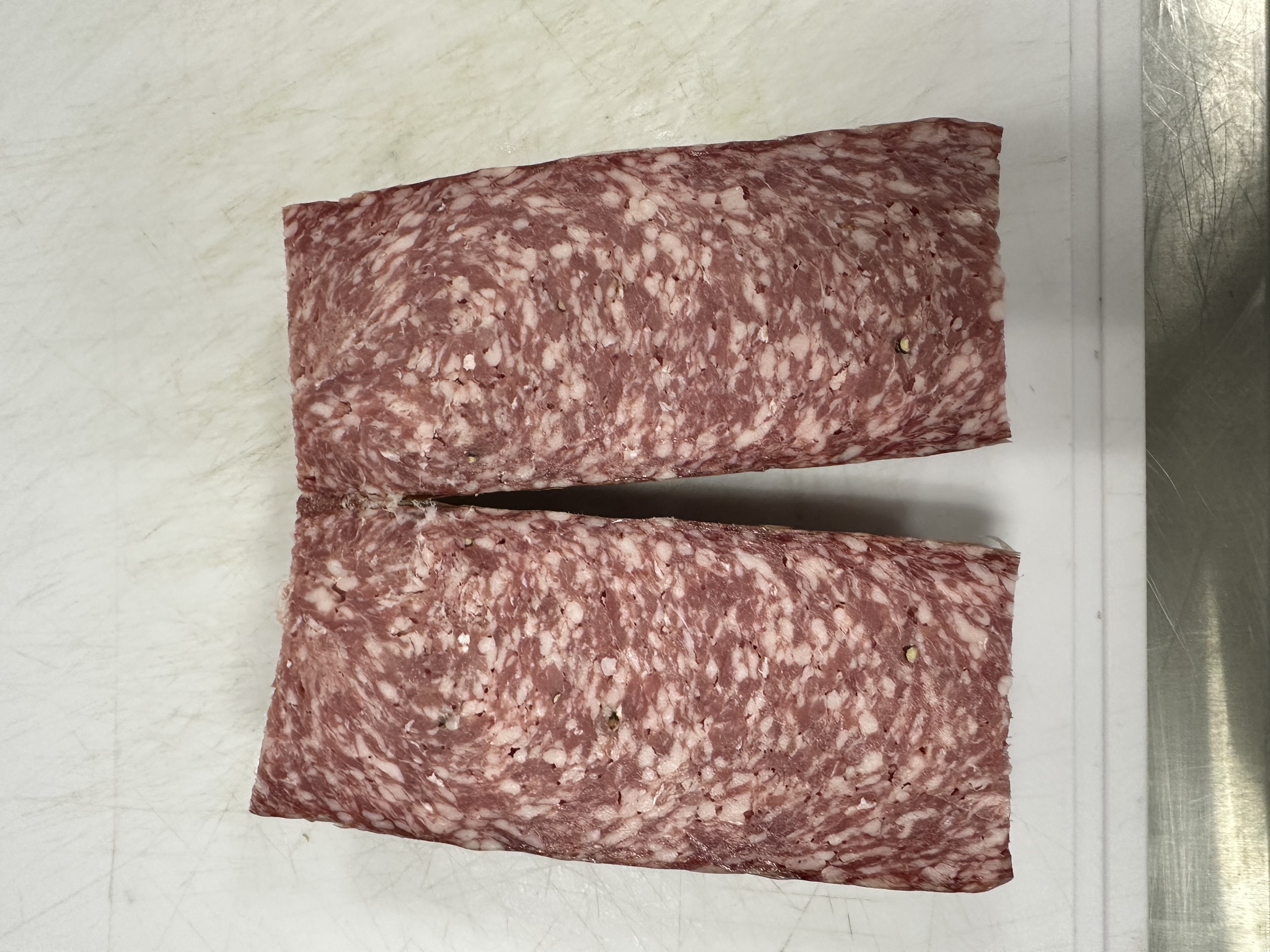 Cut salami