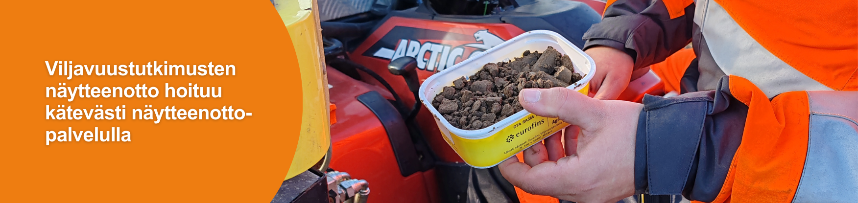 Näytteenottaja Teemu Pakonen