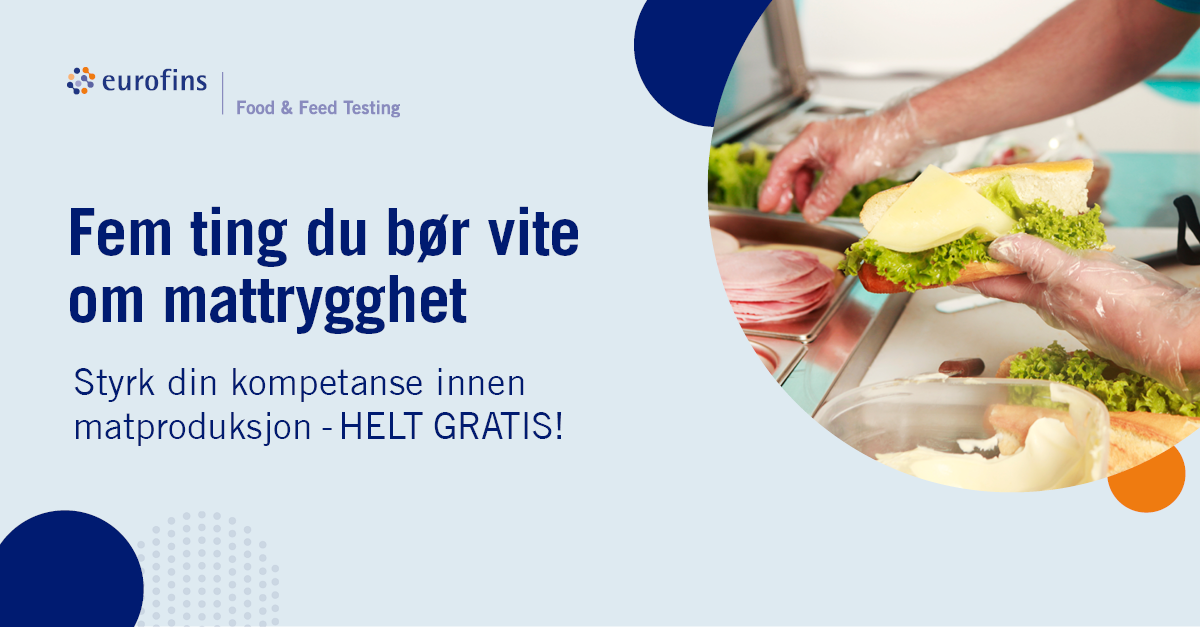 Mattrygghet - gratis e-læring