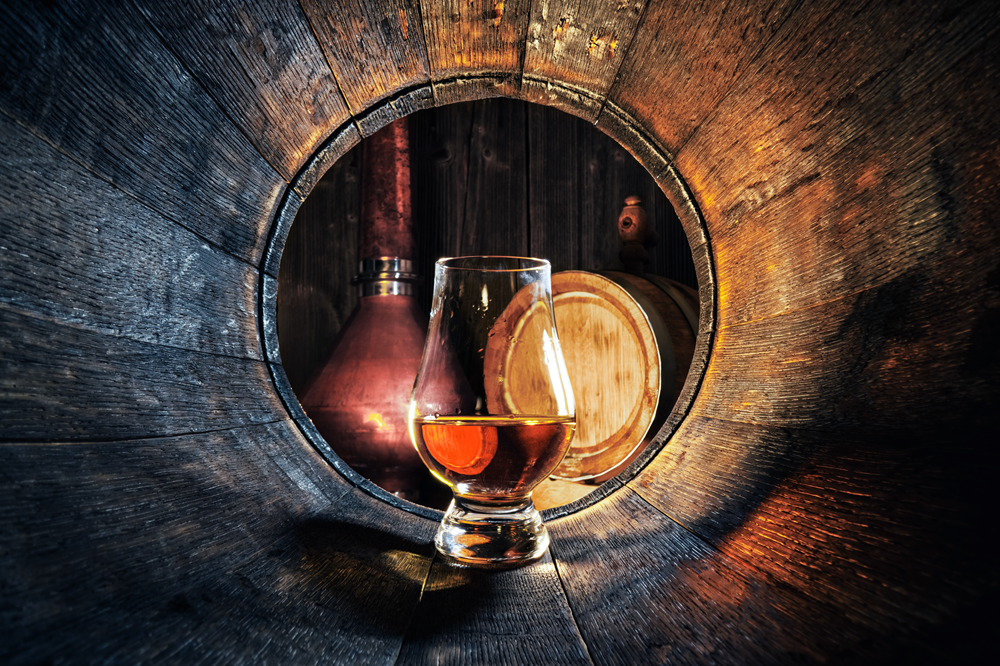 Whiskey barrel